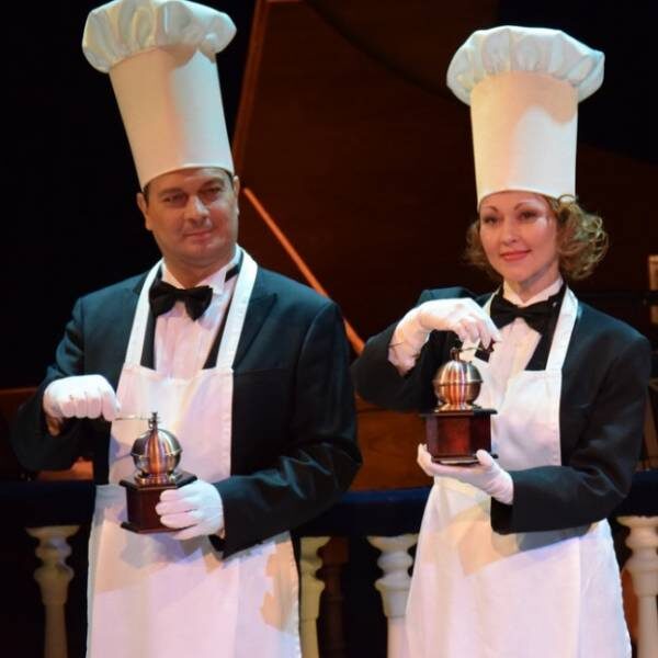 Спектакль «Кофейная кантата» в Геликон-опере