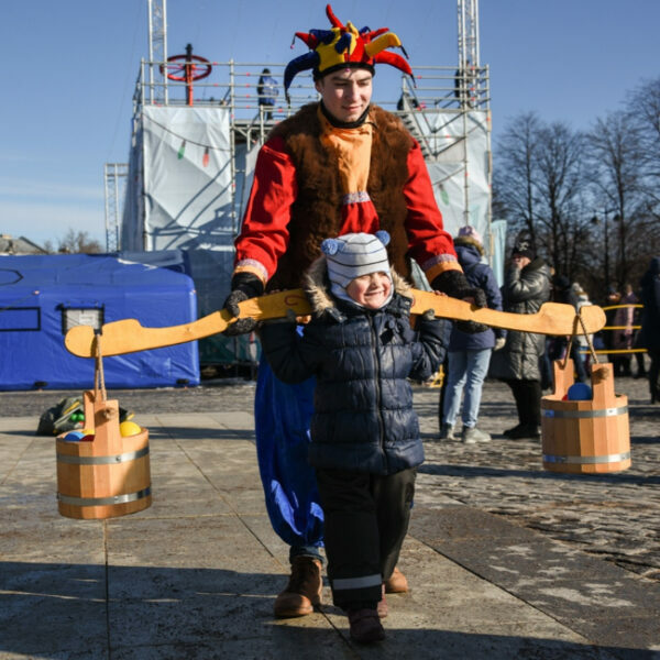 Масленица в Андреевском саду