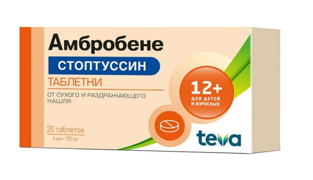 Стоптуссин. Фото: TEVA