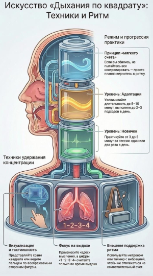 Дыхание по квадрату