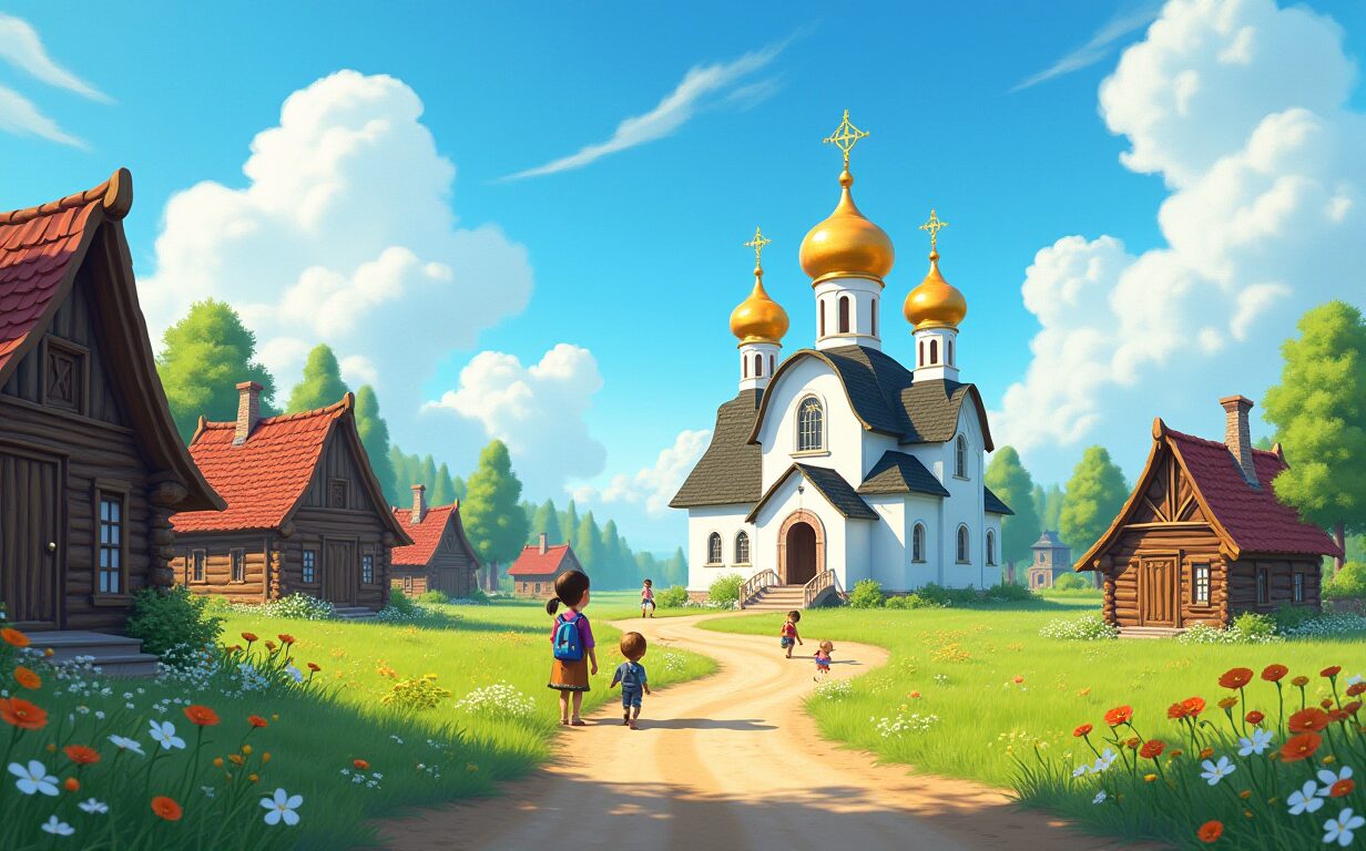 Русская деревня