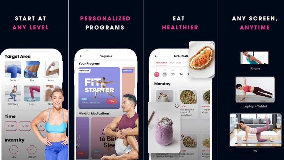 Скриншот приложения FitOn Workouts & Fitness Plans