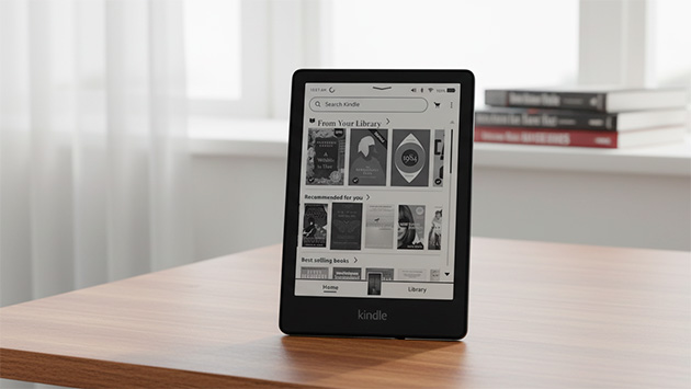 Amazon Kindle Paperwhite. Фото: Павел Громов / Нейросеть