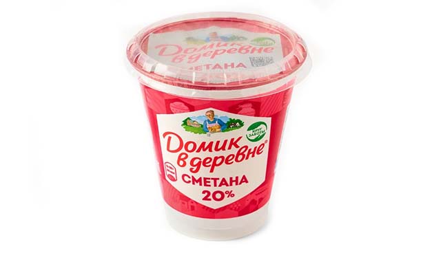 Сметана «Домик в деревне»