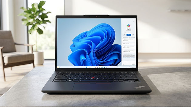 Lenovo ThinkPad P14s (Gen 5). Фото: Ян Ляпин / Нейросеть
