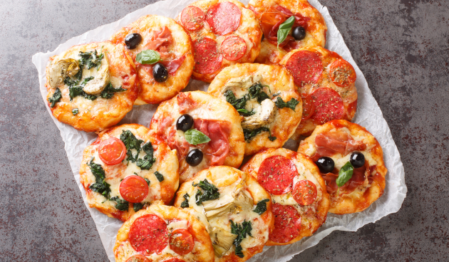 Бутерброды-пиццы в духовке