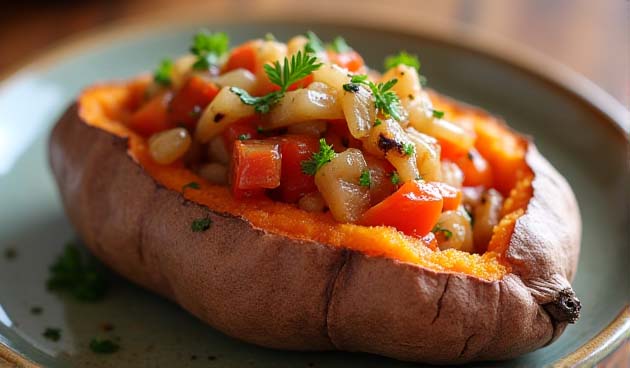 Фаршированный батат