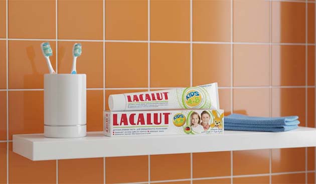 Зубная паста Lacalut Kids