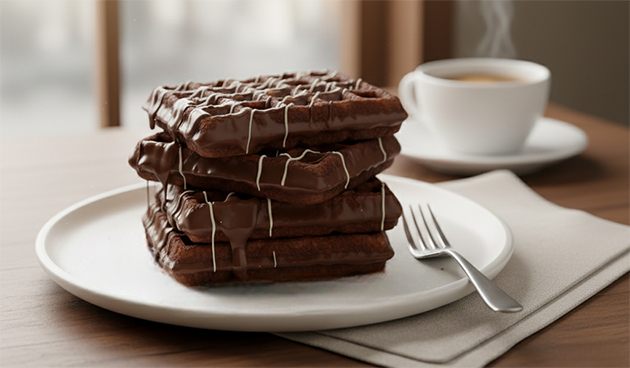 Шоколадные вафли
