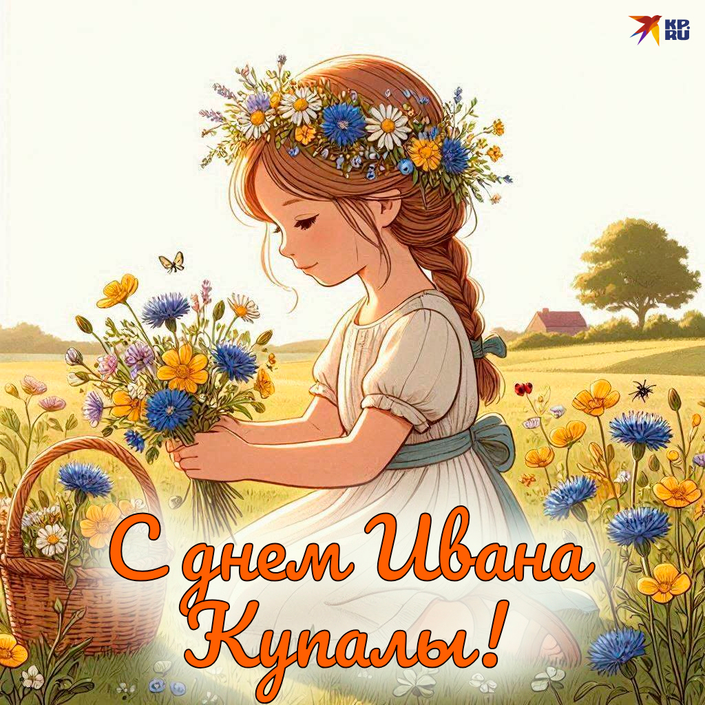 Популярные открытки на Ивана Купалу