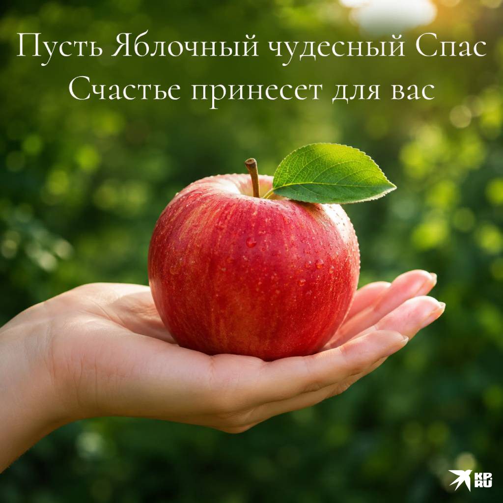Красивые картинки с поздравлениями для родных и друзей на Яблочный Спас