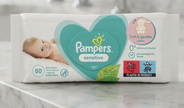 Влажные салфетки Pampers New baby Sensitive