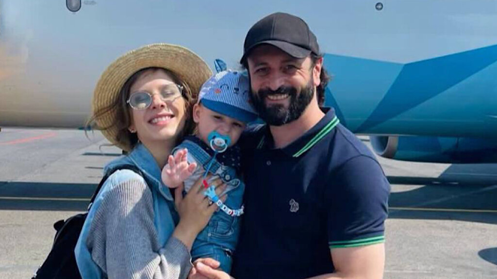 Илья Авербух появился на льду с годовалым сыном от Арзамасовой