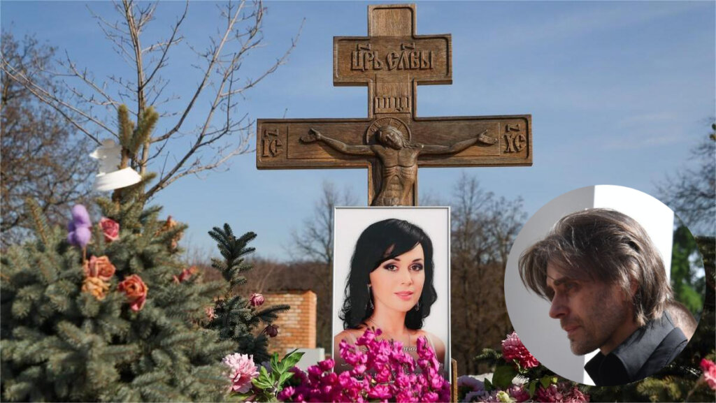 Петр Чернышев привел дочь Милу на могилу Анастасии Заворотнюк: говорил и плакал