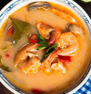 суп из креветок