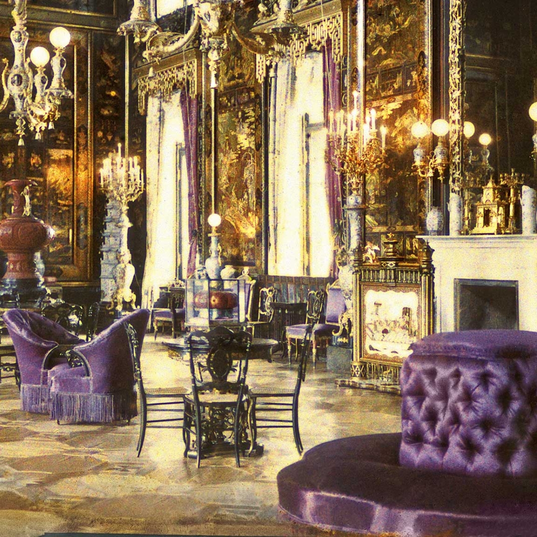 Китайский зал в екатерининском дворце