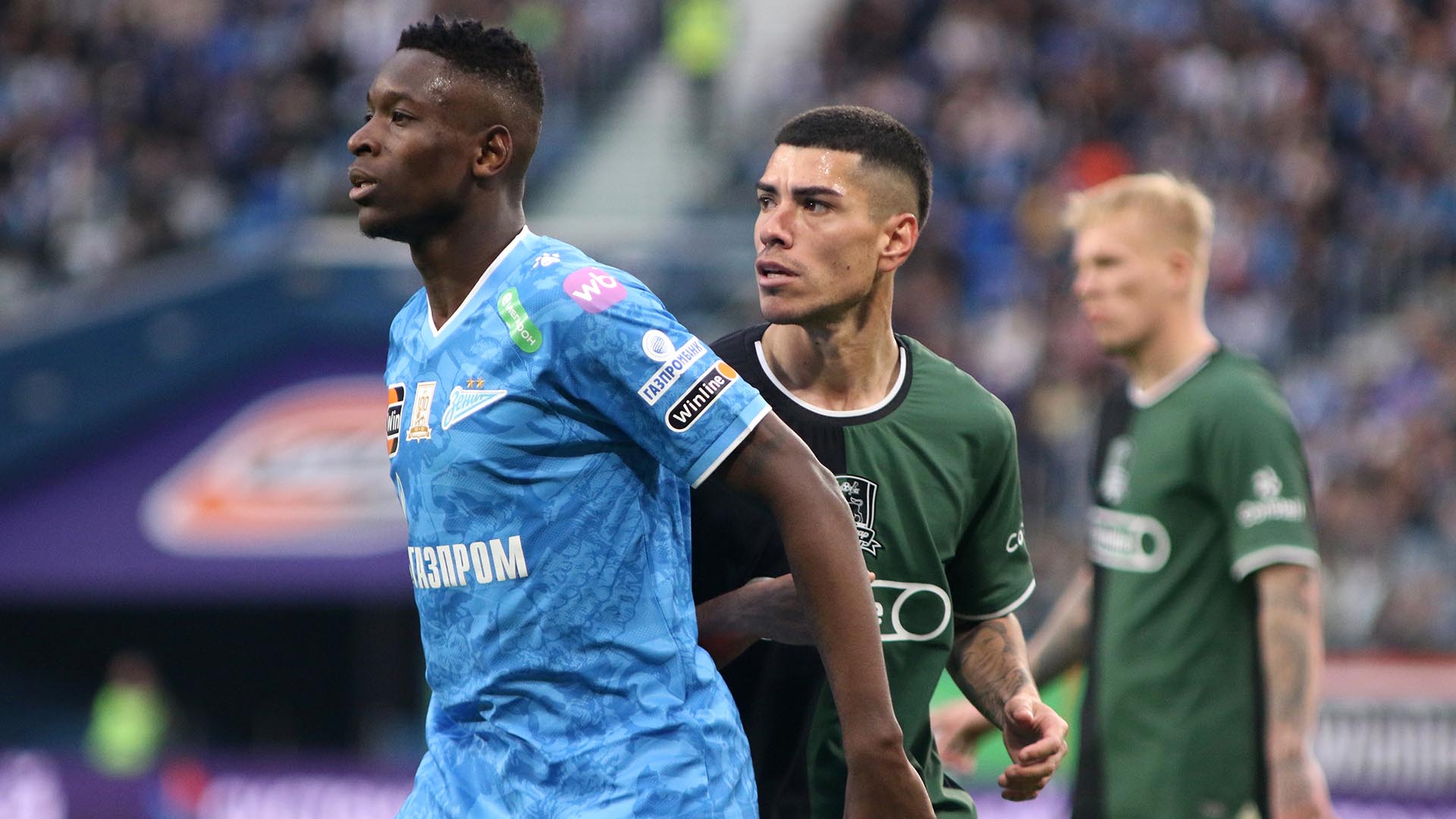 ФК «Зенит» — ФК «Краснодар». Фото: globallookpress.com/Maksim Konstantinov