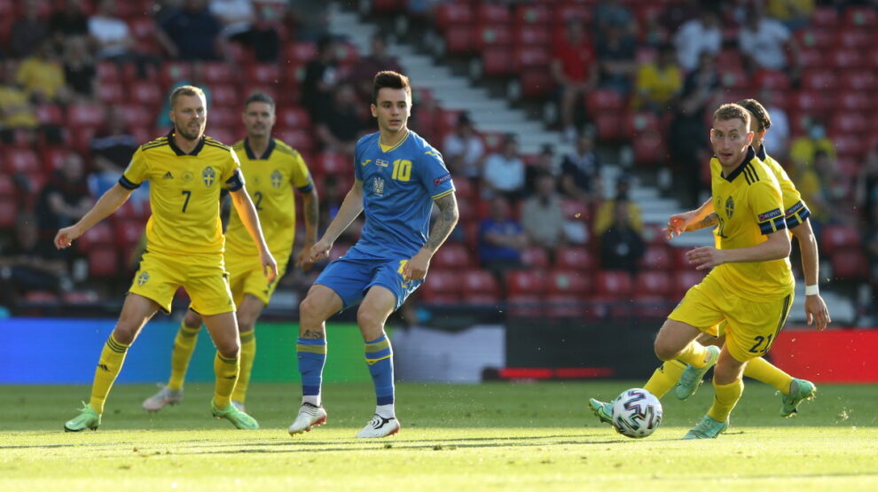 Украина - Швеция на Евро-2020