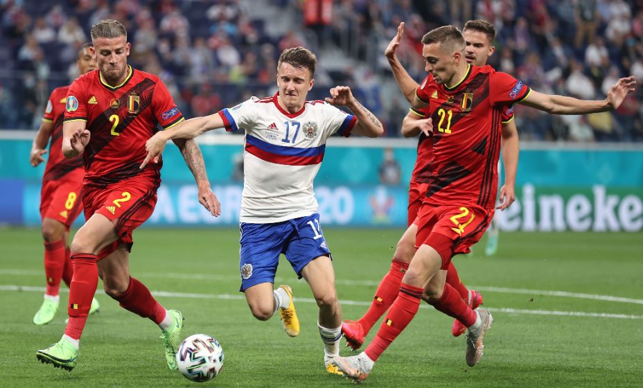 Александр Головин и Ко бились с бельгийцами, но уступили. Фото: Reuters