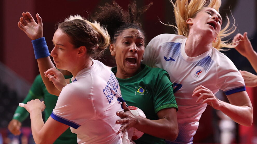 Гандбол - Россия - Бразилия