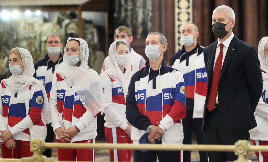 Министр спорта РФ Олег Матыцин пожелал удачи российским атлетам на предстоящей Олимпиаде. Фото: ТАСС