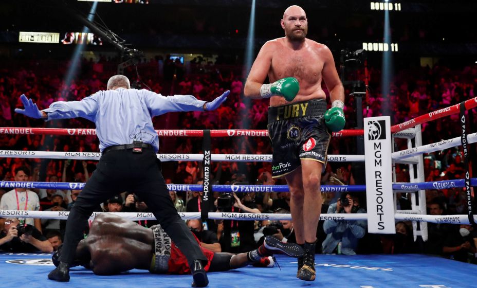 Тайсон Фьюри победил Дерека Чисору. Фото Reuters