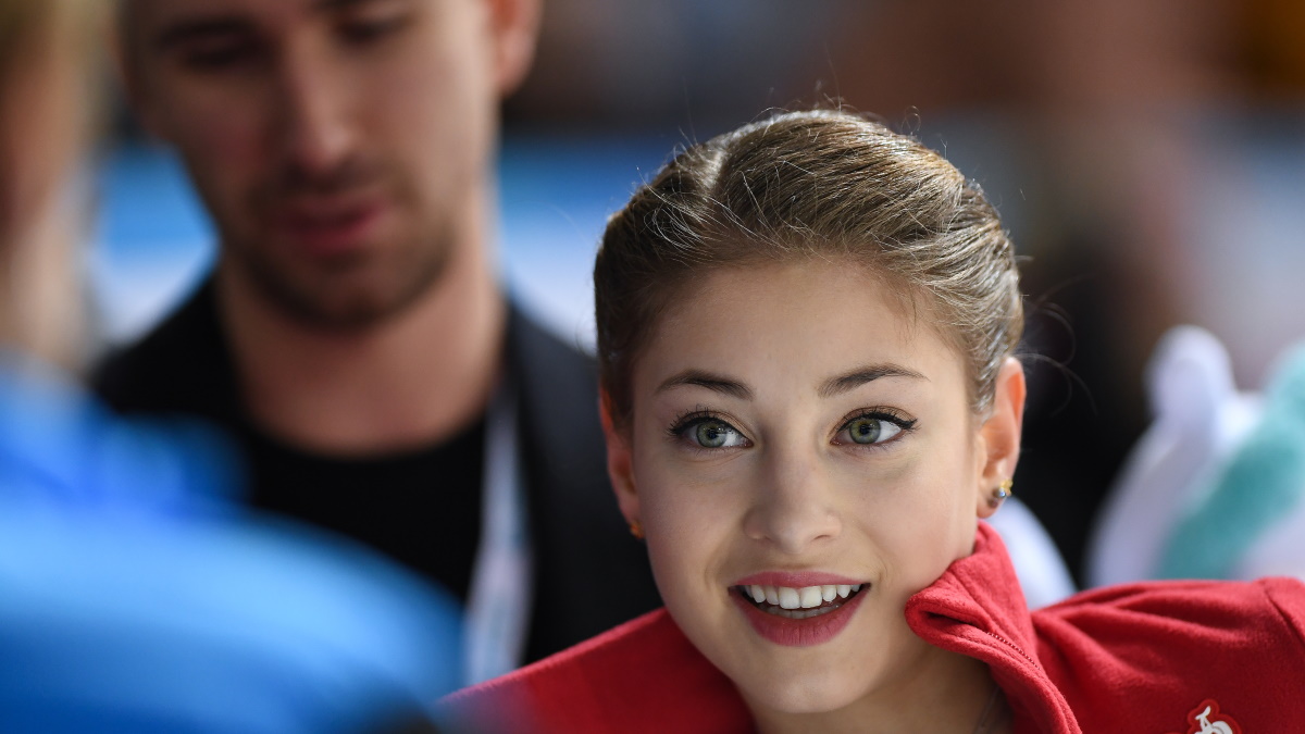 Алена Косторная на Гран-При Франции победила Загитову в 2019 году. Фото: GLOBAL LOOK PRESS