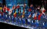 Завершился парад спортсменов на церемонии закрытия