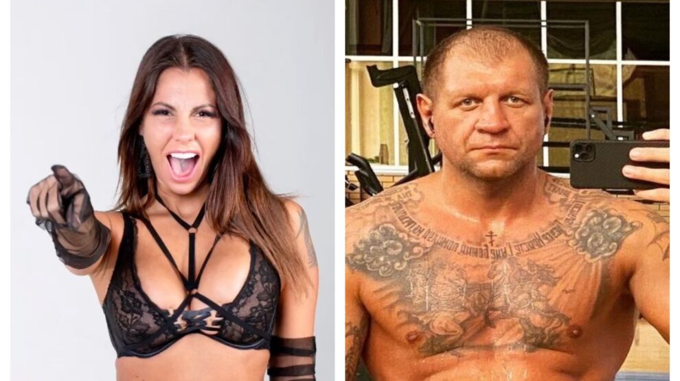 Елена Беркова и Александр Емельяненко