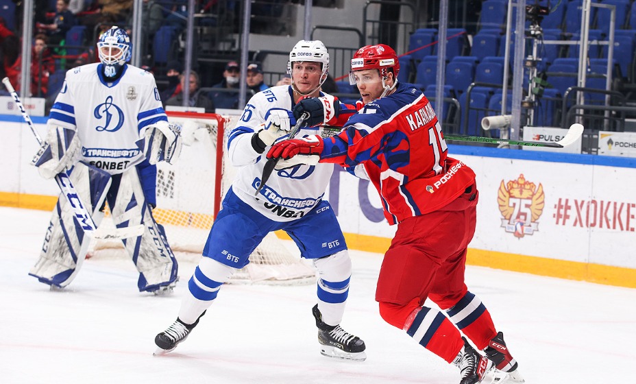 ЦСКА уверенно ведет в серии с «Динамо». Фото: ХК ЦСКА