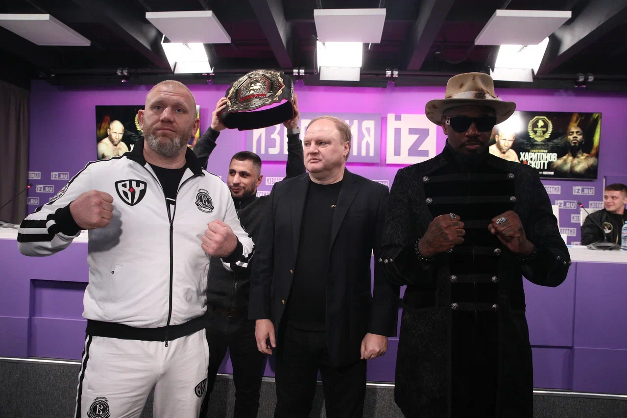 Сергей Харитонов и  Малик Скотт оказались друзьями. Фото: Бойцовский клуб