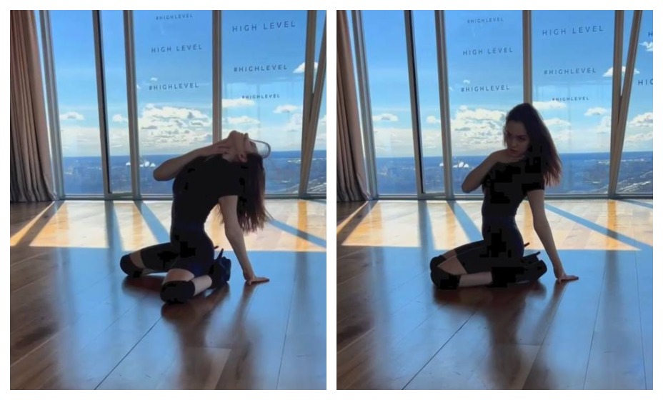 Фигуристка Медведева после фотосессии для мужского журнала занялась недетскими танцами. Фото: Личная страница Евгении Медведевой в соцсетях