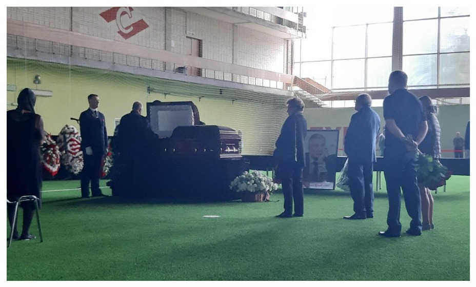 В Москве проходит церемония прощания с Георгием Ярцевым. Фото: Андрей Вдовин «КП Спорт»