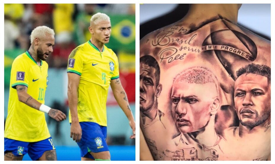 Ришарлисон и Неймар, Бразилия