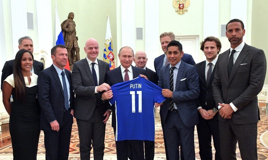 Рио Фердинанд, Путин