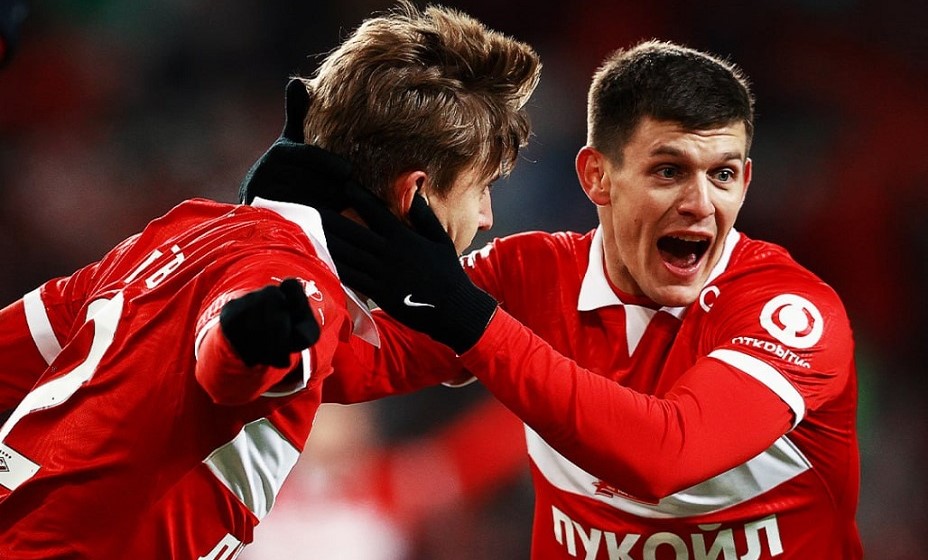 «Спартак» радуется выходу в следующий этап Кубка России. Фото: ФК «Спартак»
