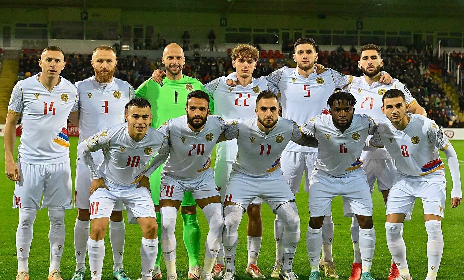Сборная Армении сыграла вничью с Уэльсом в матче отбора Евро-2024. Фото: Fifa.am