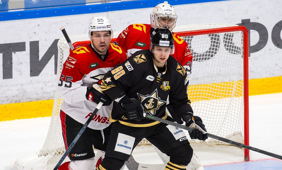 «Адмирал» 10 января сыграет на выезде с «Авангардом» в матче КХЛ. Фото: ХК «Адмирал»