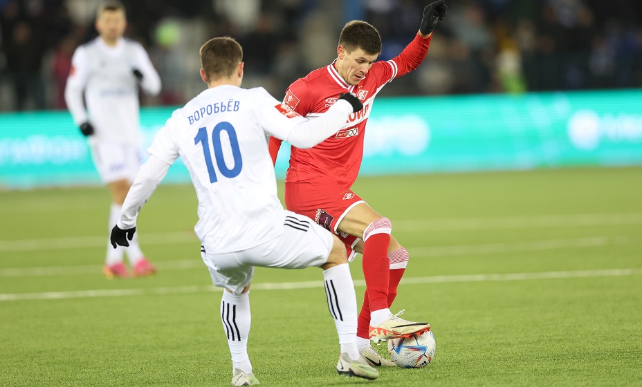 «Спартак» 14 марта сыграет с «Оренбургом» в ответном матче 1/4 финала Кубка России по футболу. Фото: Global Look Press