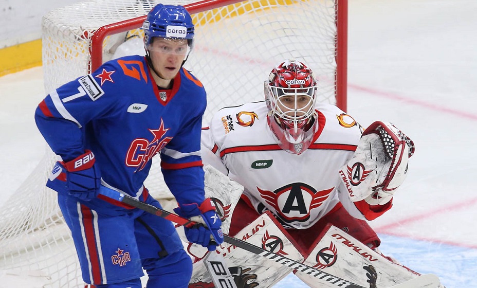 СКА 17 марта сыграет с «Автомобилистом» в первом матче серии плей-офф Кубка Гагарина. Фото: ХК СКА