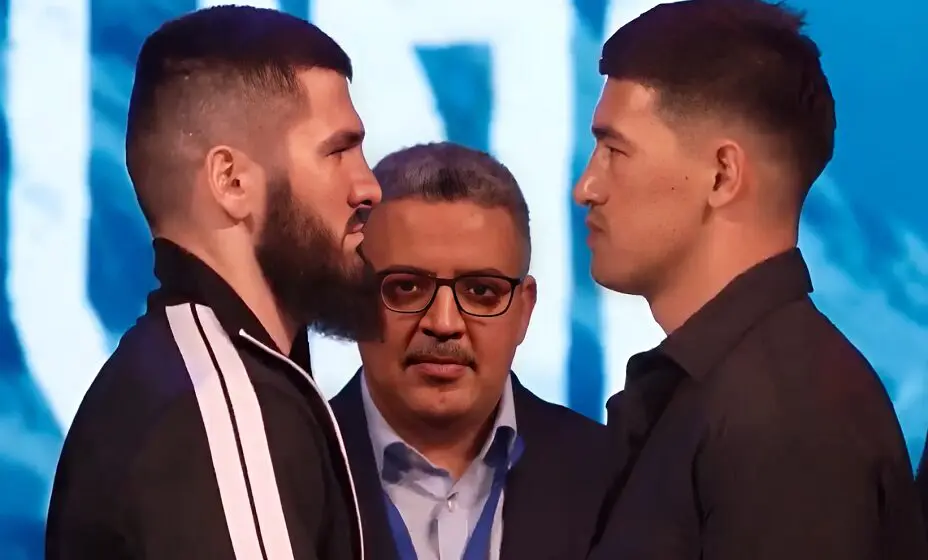 Противостояние Бетербиева и Бивола уже стало личным. Фото: YouTube-канал Fight Hub TV