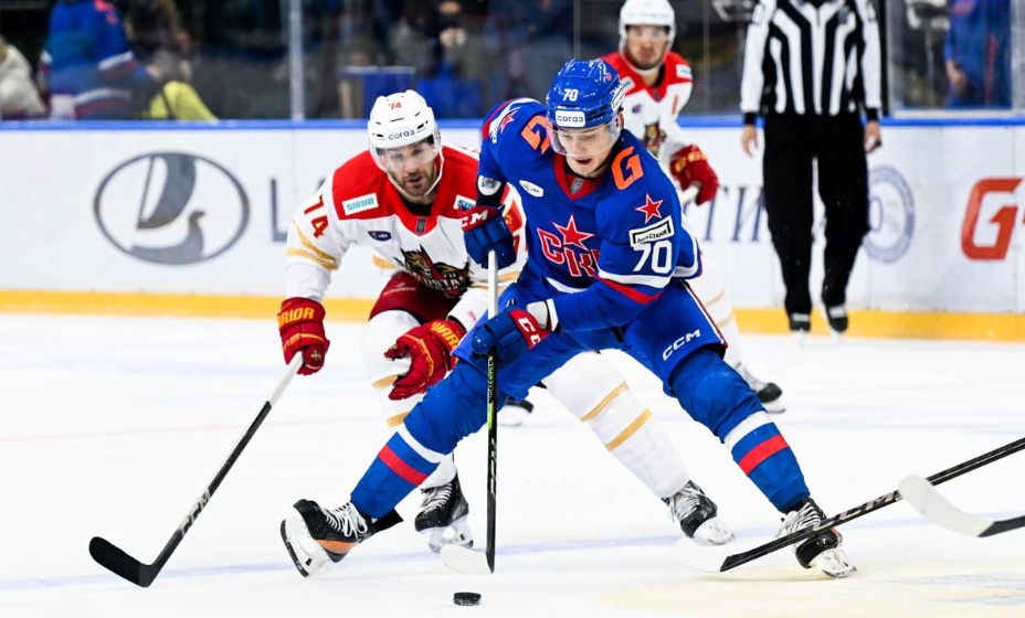 СКА оборвал победную серию. Фото: ХК СКА