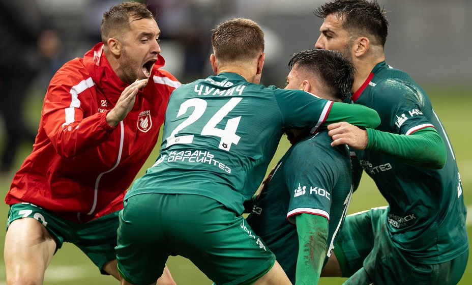«Рубин» со счетом 2:1 обыграл «Оренбург» в матче РПЛ. Фото: ФК «Рубин»