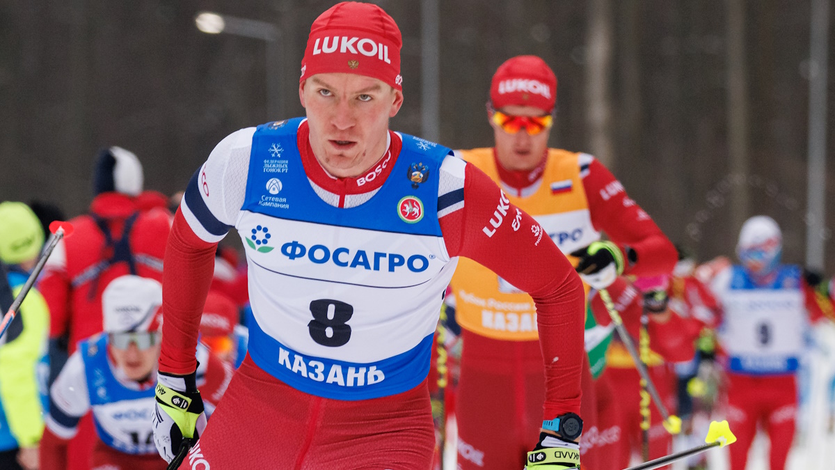 Александр Большунов. Фото: GLOBAL LOOK PRESS
