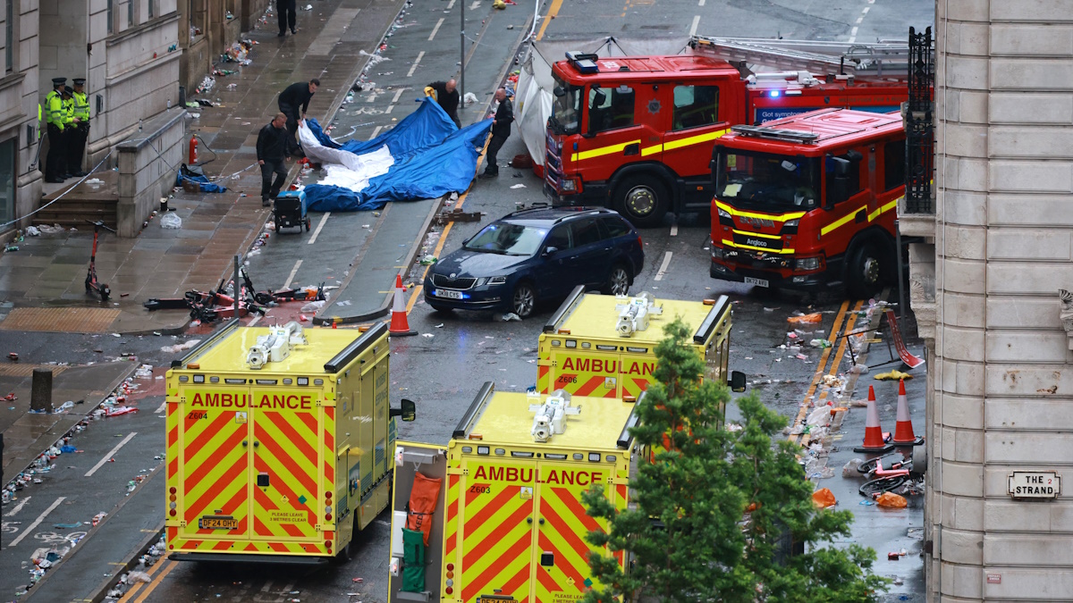 Трагедия произошла на чемпионском параде