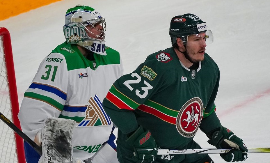 «Ак Барс» в матче КХЛ. Фото: ХК «Ак Барс»