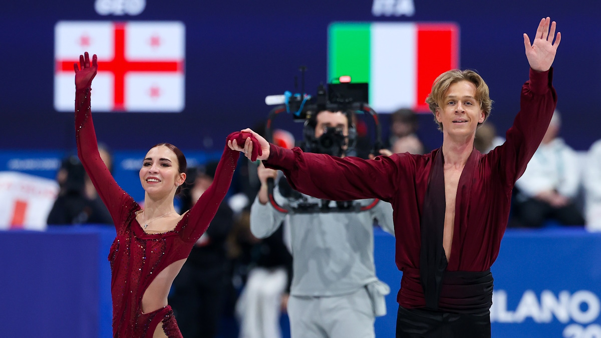 Диана Дэвис и Глеб Смолкин. Фото: GLOBAL LOOK PRESS