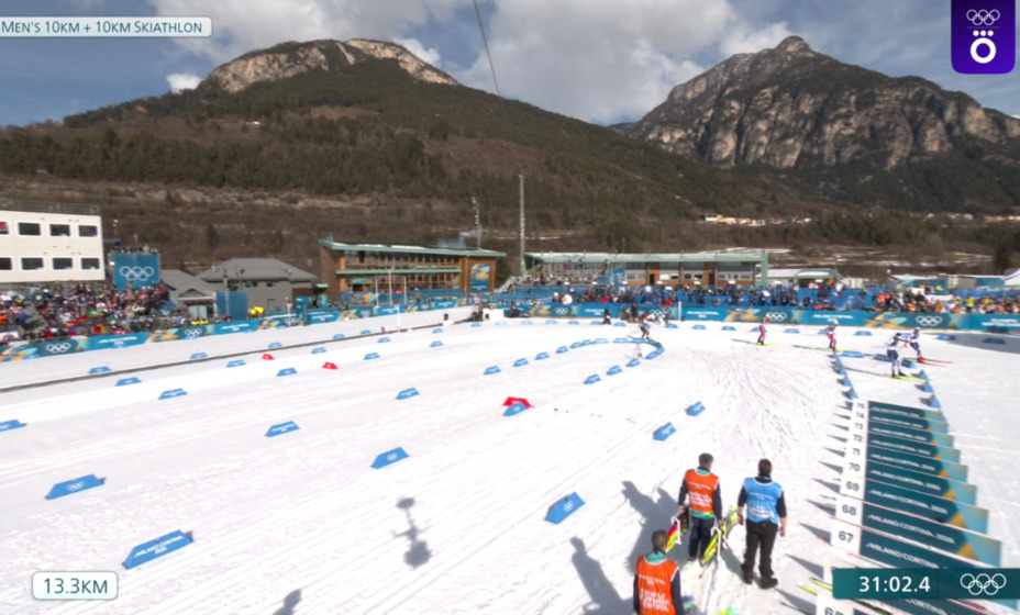 Француз нечестно обошел Коростелева на ОИ, фото скрин Окко