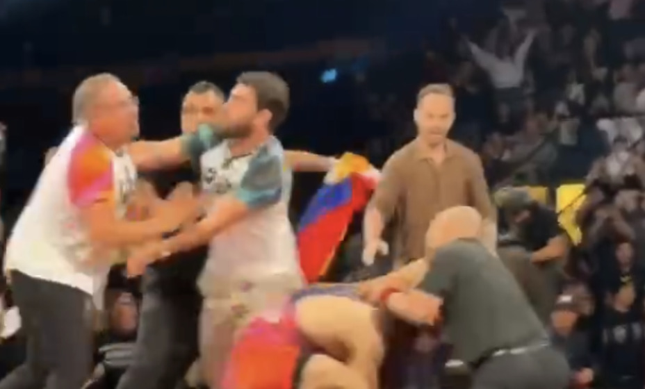 Царукян спровоцировал драку, фото снимок экрана