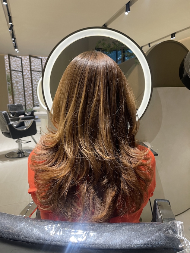 Стрижка рапсодия на длинные волосы